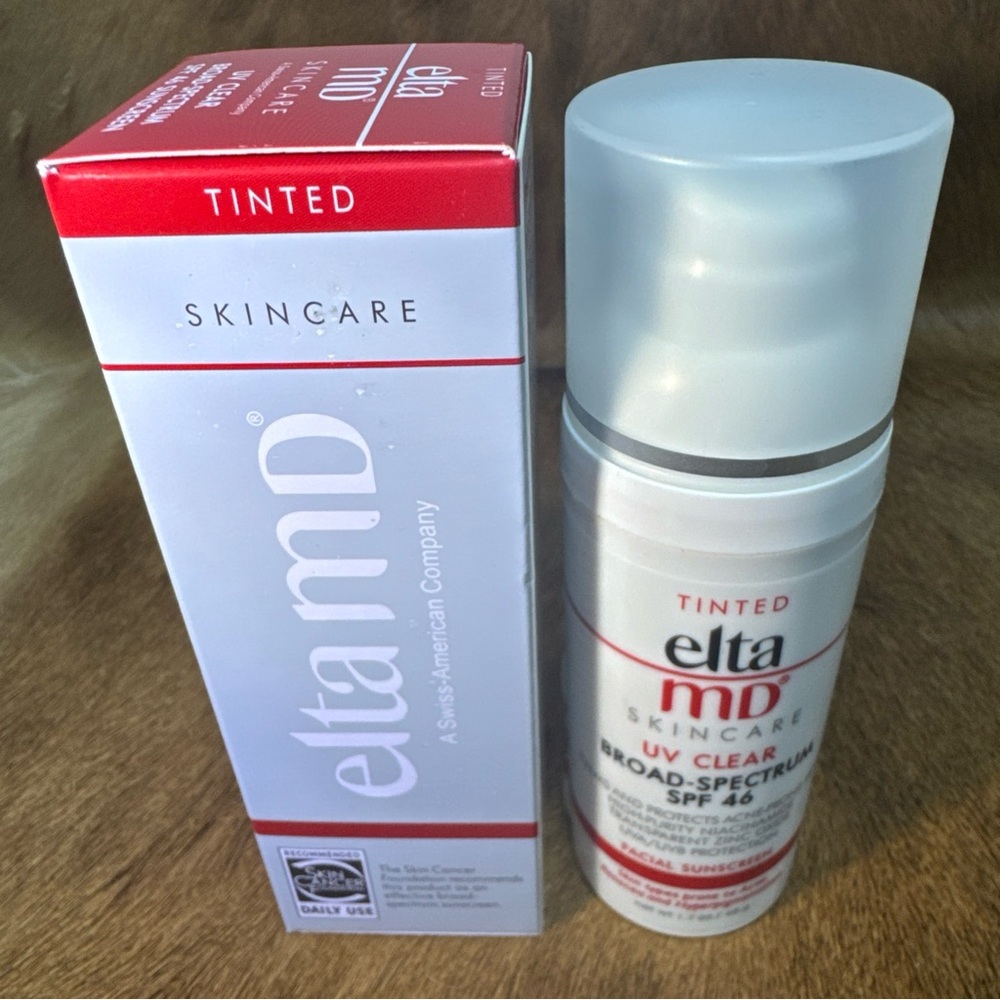 Elta MD UV Clear TINTED Broad-Spectrum Facial Sunscreen SPF 46 1.7 Oz New - Picture 4 of 16